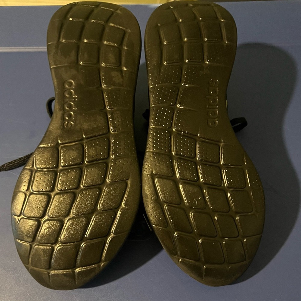 Adidas Black and Pink Cloudfoam Sneakers - Picture 11 of 12